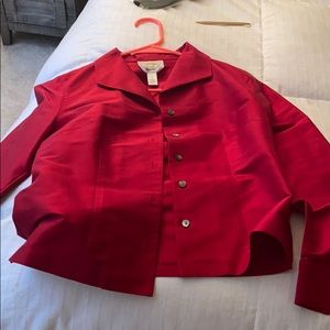 Talbots pure silk pantsuit! Great condition